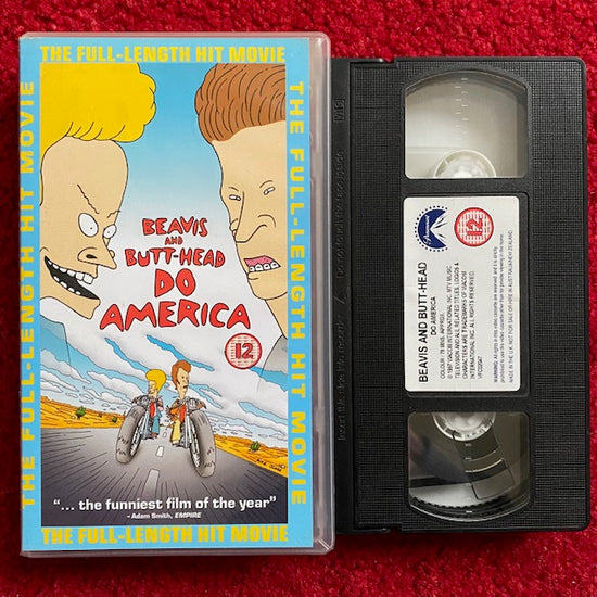 Beavis And Butthead Do America VHS Video (1997) VHR4488