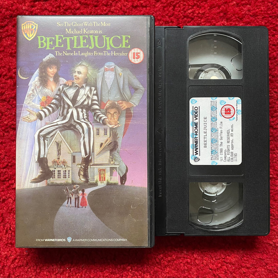Beetlejuice VHS Video (1988) PES11785
