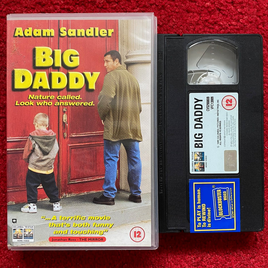 Big Daddy Ex Rental VHS Video (1999) CVS29080B