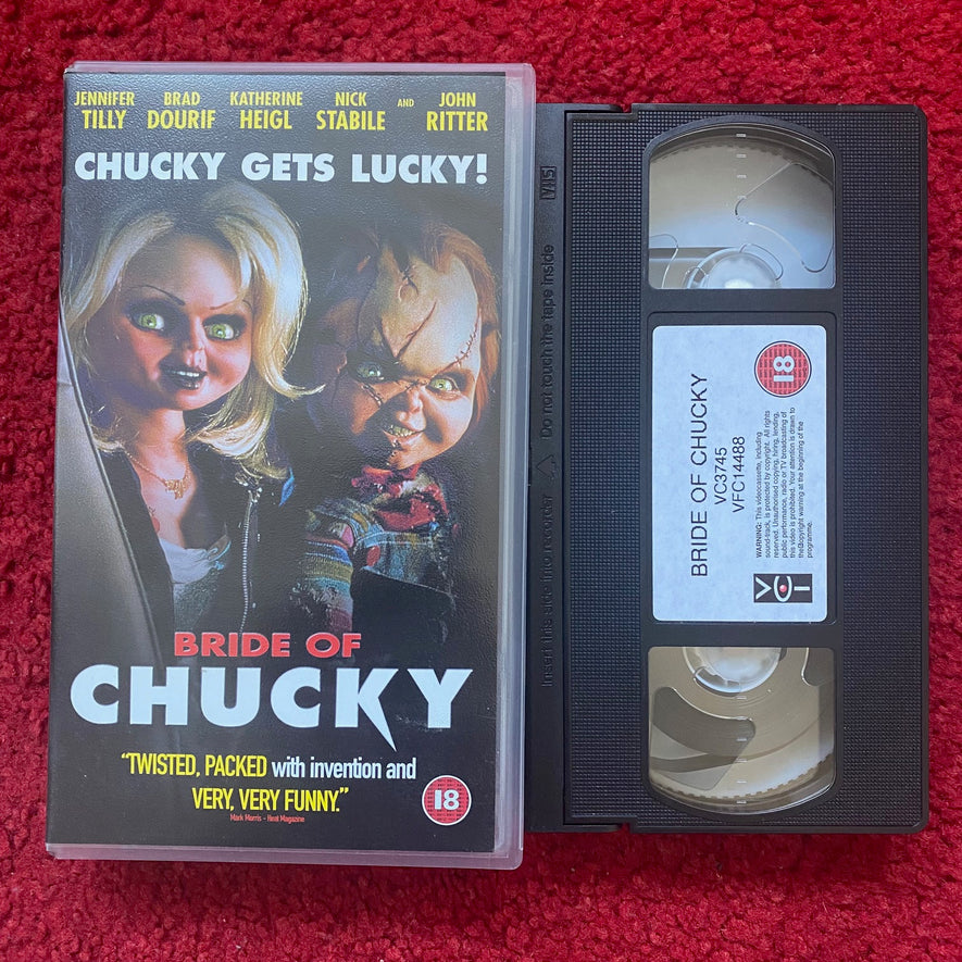 Bride of Chucky VHS Video (1998) VC3745