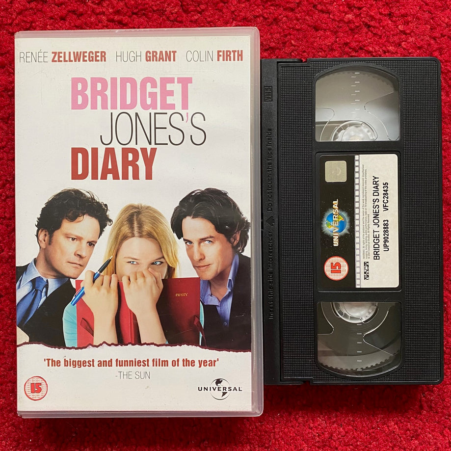 Bridget Jones's Diary Ex Rental VHS Video (2001) UP9028883