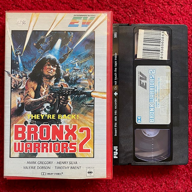 Bronx Warriors 2 Ex Rental VHS Video (1983) EVV1012