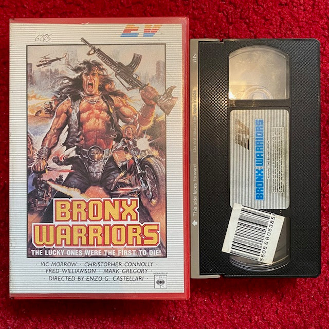 Bronx Warriors Ex Rental VHS Video (1982) EVV1001