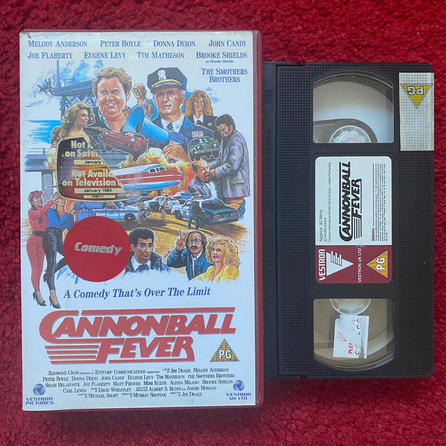 Cannonball Fever Ex Rental VHS Video (1989) VA20111