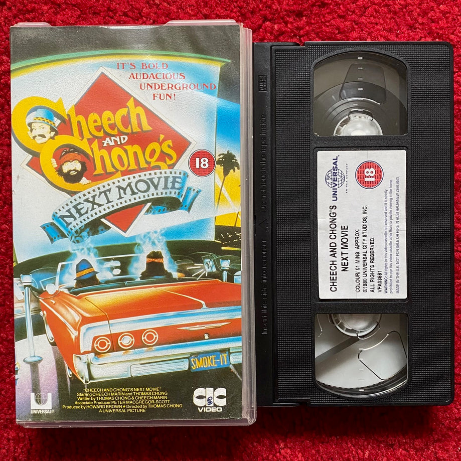 Cheech And Chong's Next Movie VHS Video (1980) VHR1118