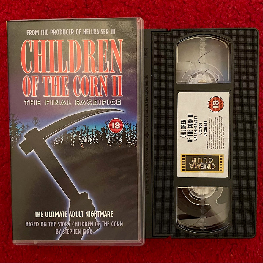 Children Of The Corn II: The Final Sacrifice VHS Video (1992) CC7306