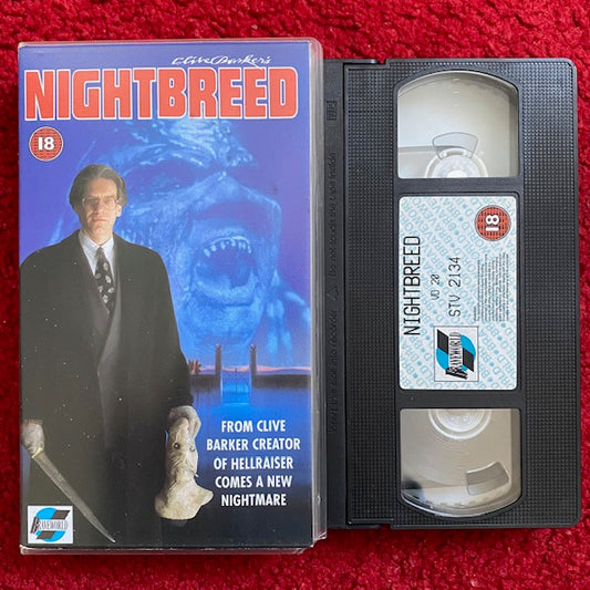Clive Barker's Nightbreed VHS Video (1990) STV2134