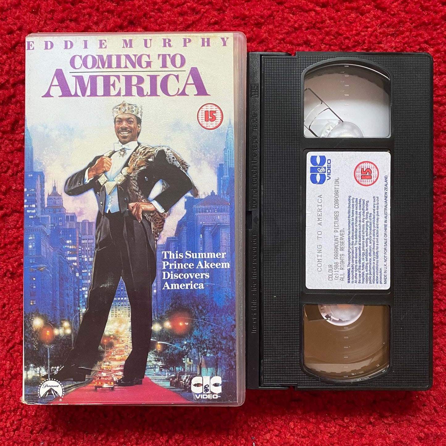 Coming To America VHS Video (1988) VHR2320