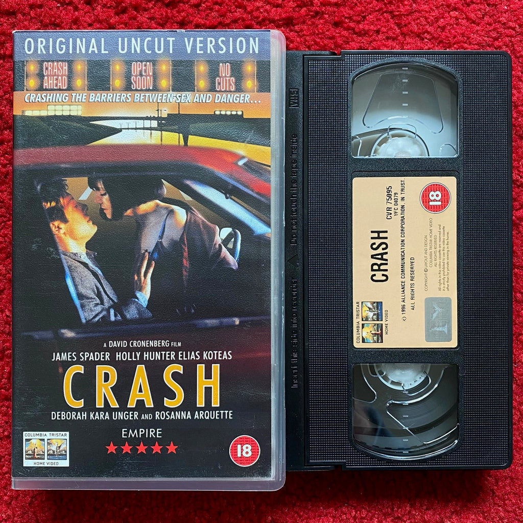 Crash VHS Video (1996) CVR75095