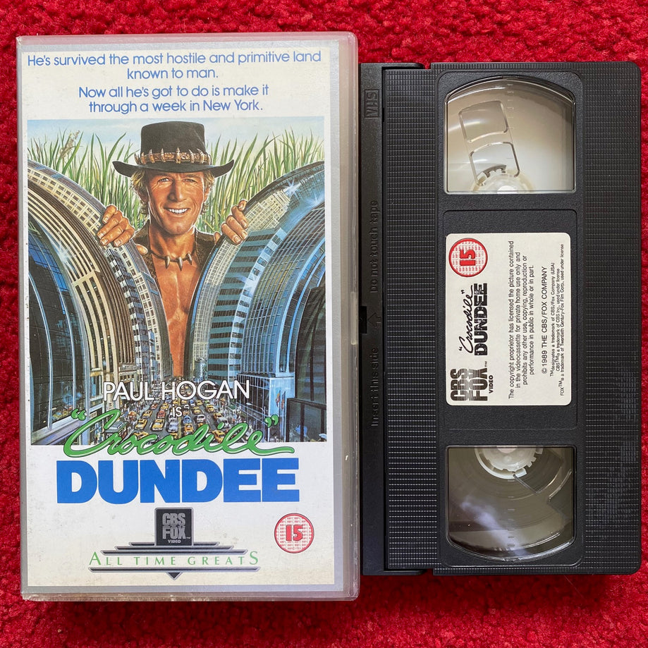 Crocodile Dundee VHS Video (1988) 5105