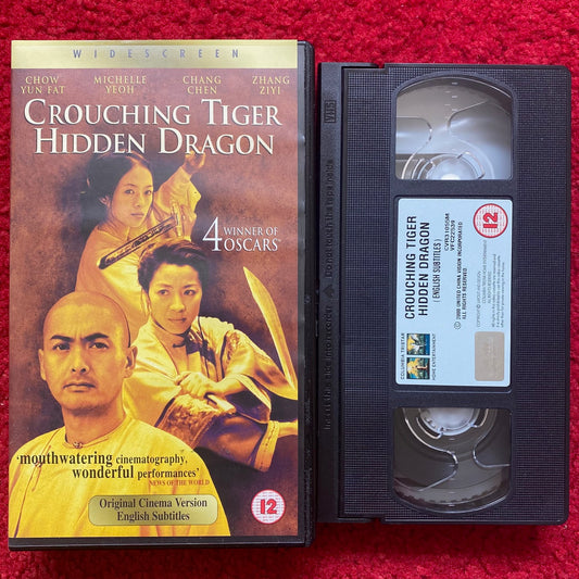 Crouching Tiger, Hidden Dragon VHS Video (2000) CVR31055M