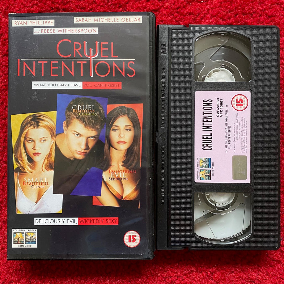 Cruel Intentions VHS Video (1999) CVR28039