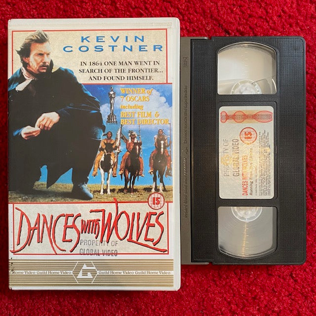 Dances With Wolves Ex Rental VHS Video (1990) 8652