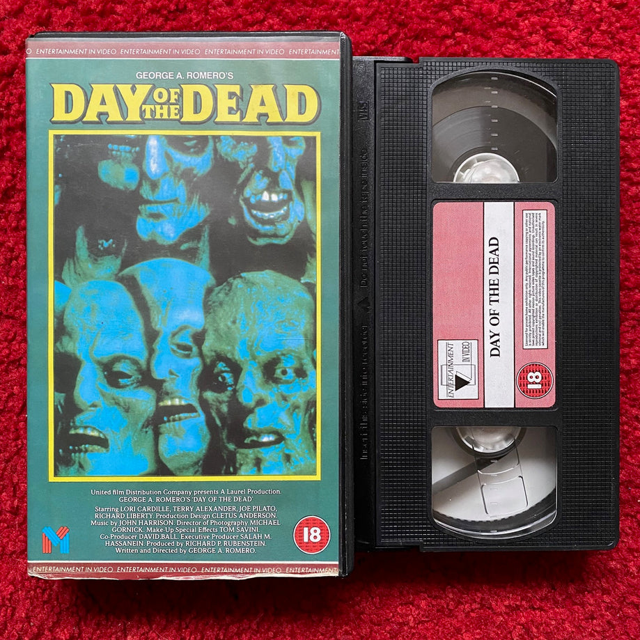 Day Of The Dead VHS Video (1985) EVS1026