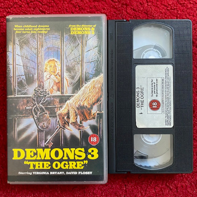 Demons 3: The Ogre VHS Video (1988) TGI0034