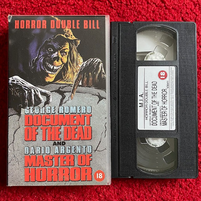 Document Of The Dead And Master Of Horror Double Bill VHS Video (1985) V3541