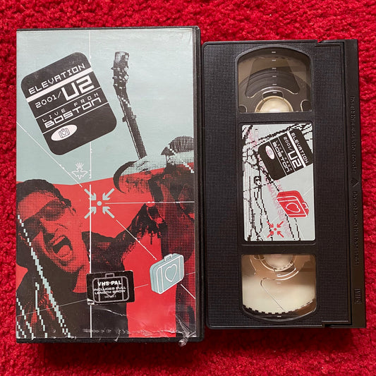 Elevation 2001: U2 Live From Boston VHS Video (2001) 5865433