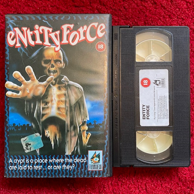 Entity Force Ex Rental VHS Video (1982) ENTF