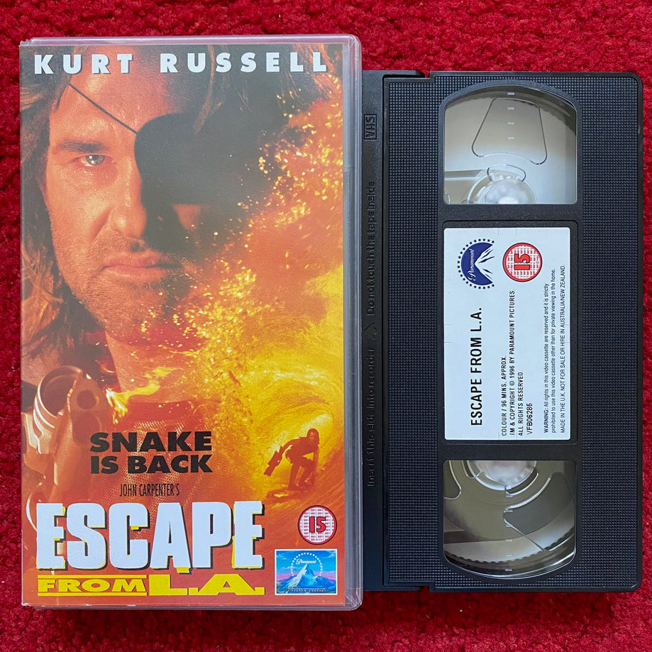 Escape From L.A. VHS Video (1996) VHR4424