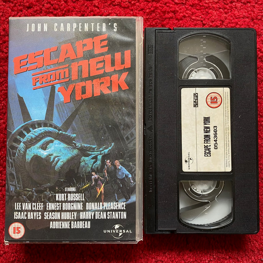 Escape From New York VHS Video (1981) 543603