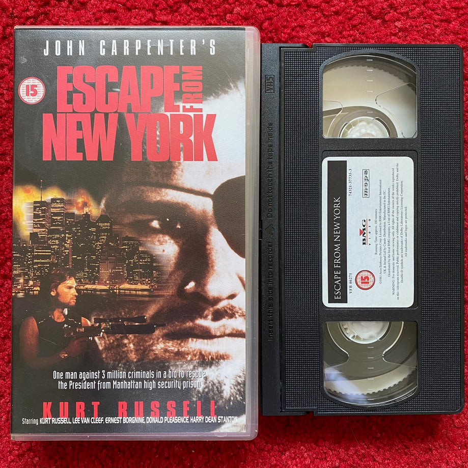 Escape From New York VHS Video (1981) 74321-377353