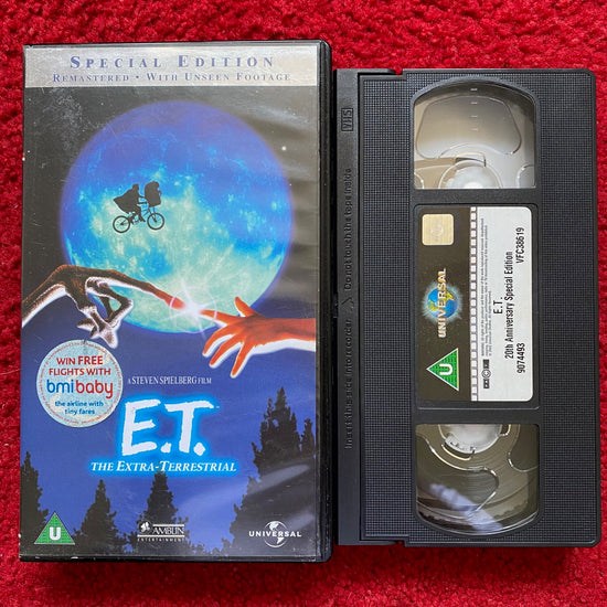 ET: The Extra Terrestrial VHS Video (1982) 9074493