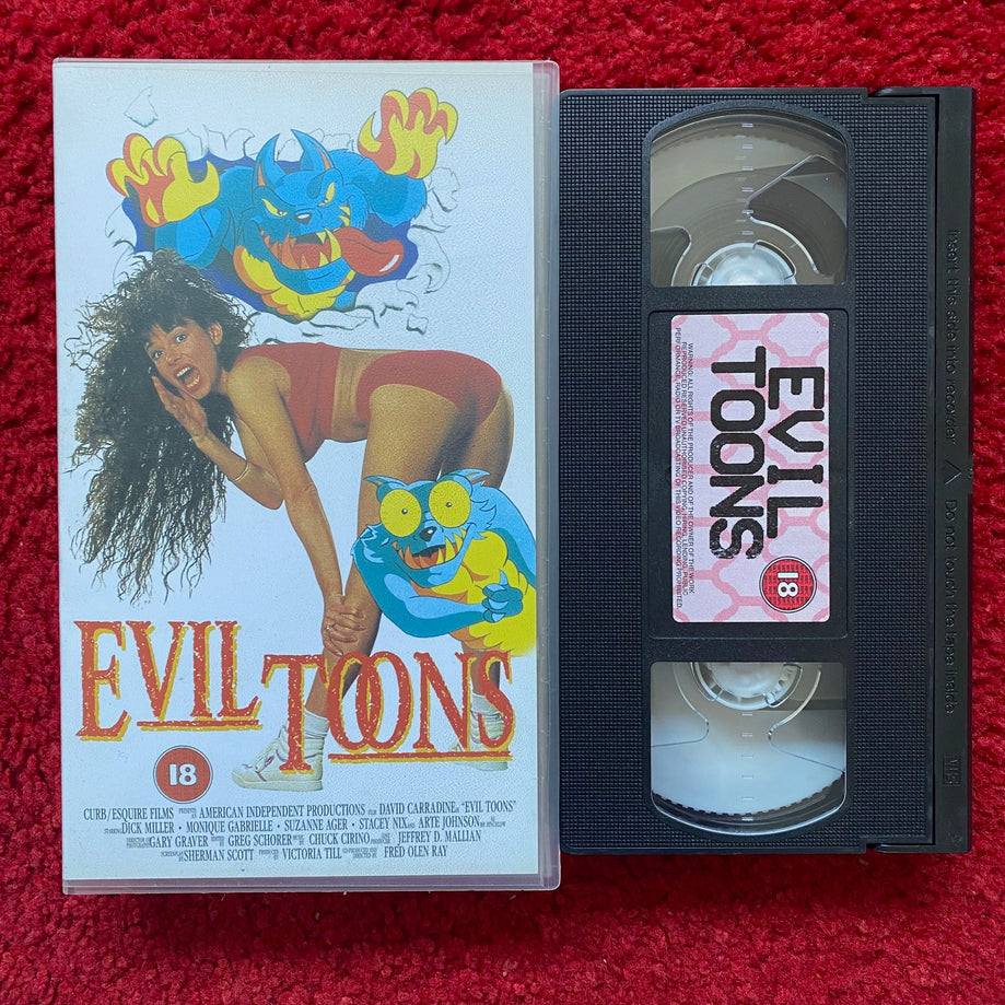 Evil Toons VHS Video (1992) NR5015