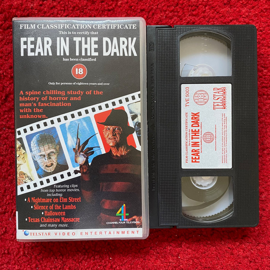Fear in the Dark VHS Video (1991) TVE5003