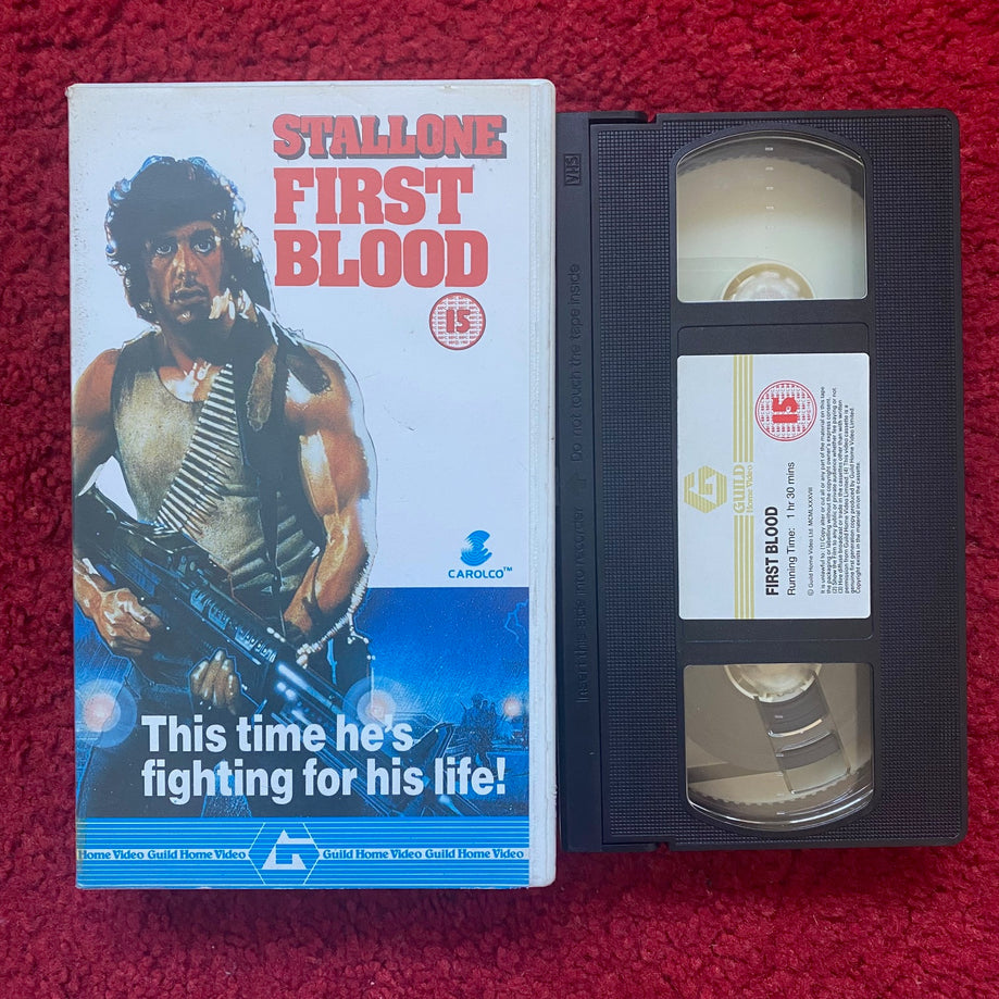 First Blood VHS Video (1982) 8577