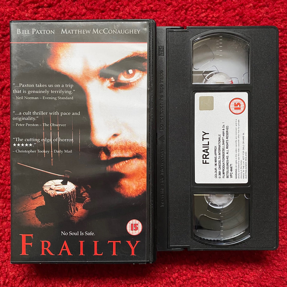 Frailty VHS Video (2001) VHR5366