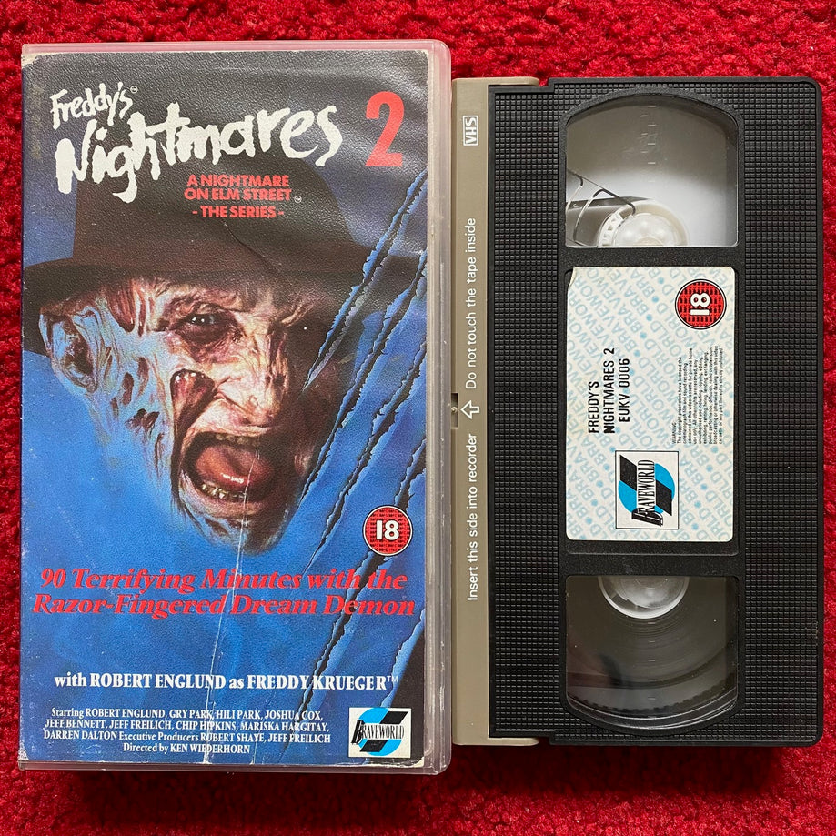 Freddy's Nightmares 2 VHS Video (1988) EUKV0006