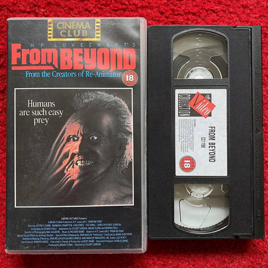 From Beyond VHS Video (1986) CC1158