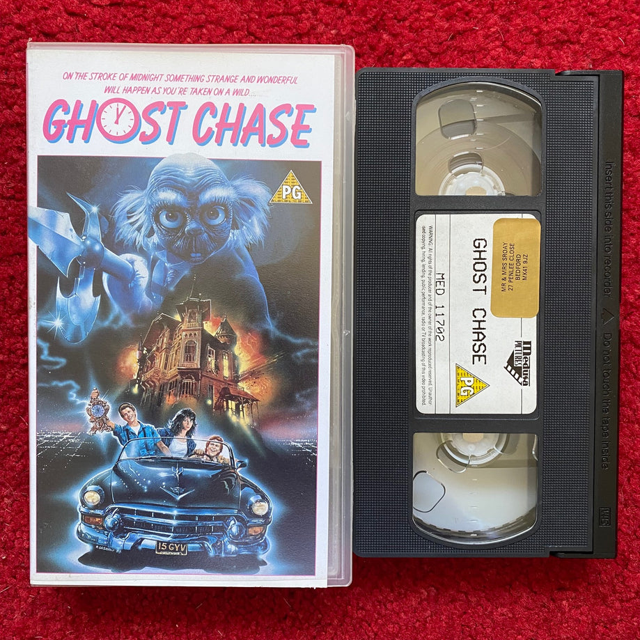 Ghost Chase VHS Video (1987) MED11702