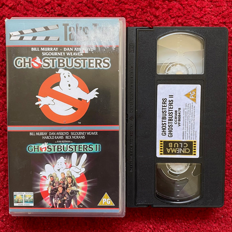 Ghostbusters / Ghostbusters 2 Double Feature VHS Video (1984) CC8508