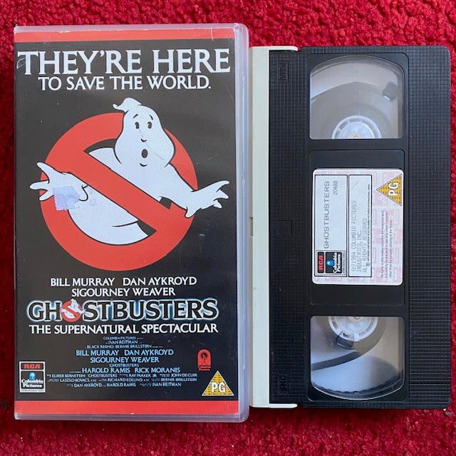 Ghostbusters VHS Video (1984) CVT20488