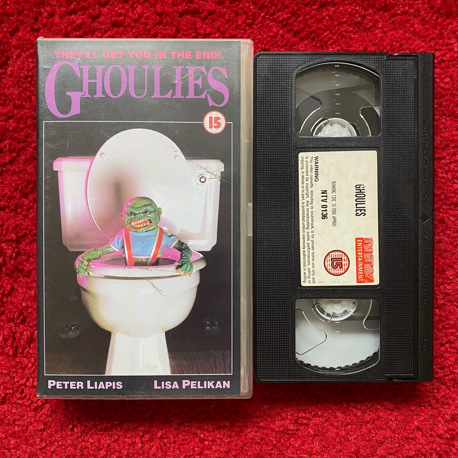Ghoulies VHS Video (1985) NTV0136