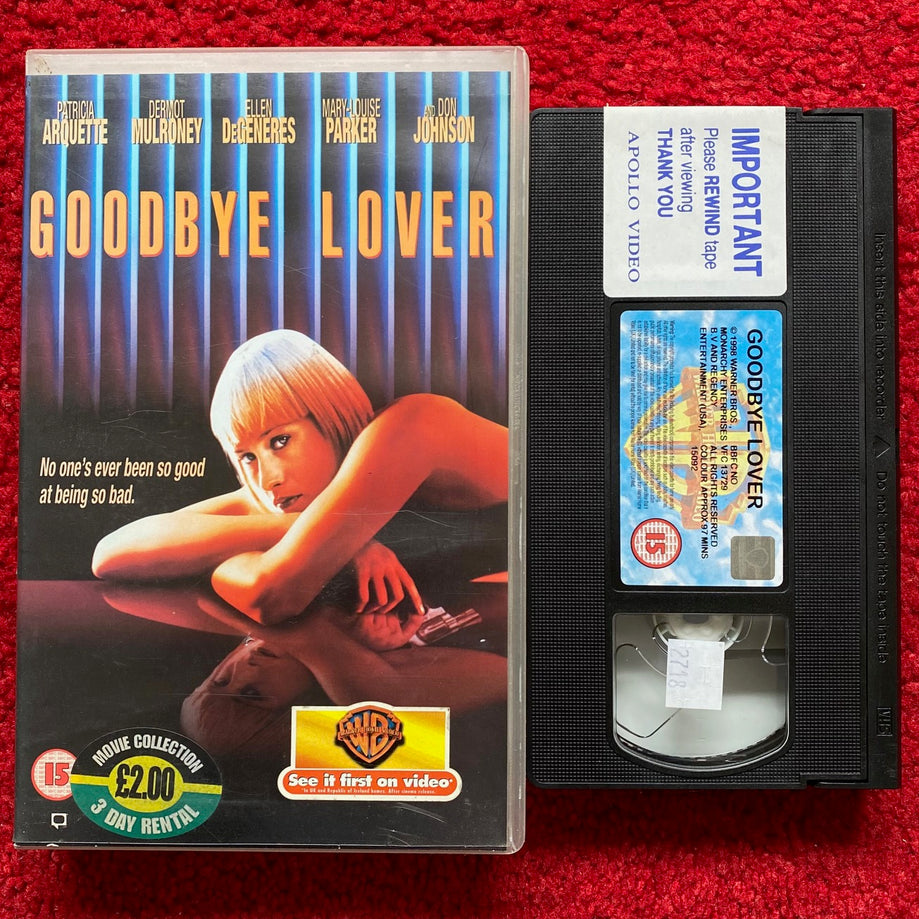 Goodbye Lover Ex Rental VHS Video (1998) V015092