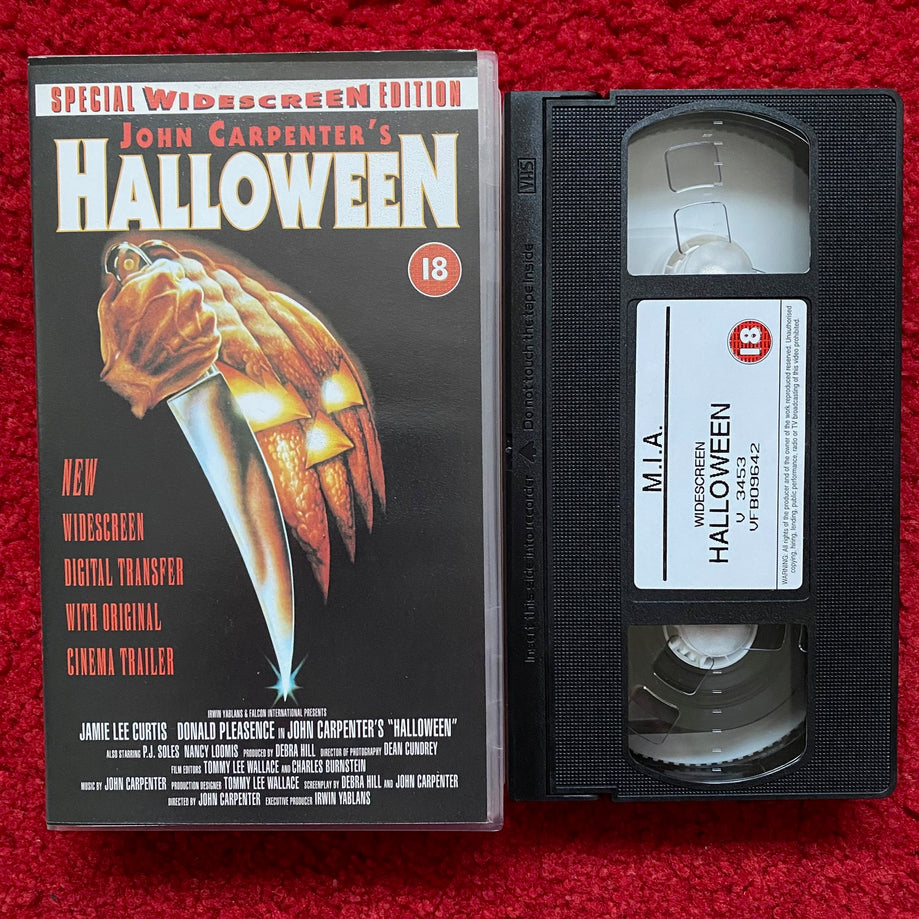 Halloween (Widescreen) VHS Video (1978) V3453