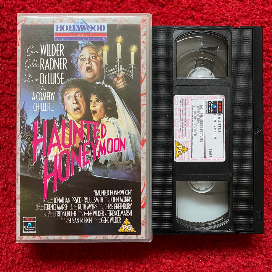 Haunted Honeymoon VHS Video (1986) CVT20127