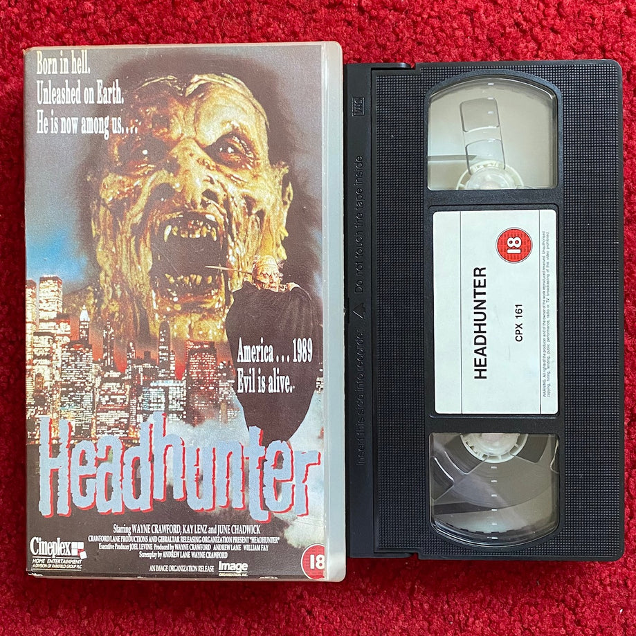 Headhunter VHS Video (1989) CPX161