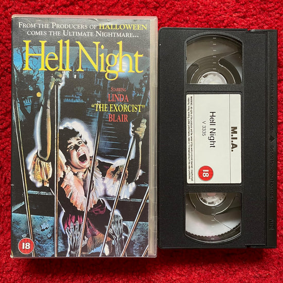 Hell Night VHS Video (1981) V3335