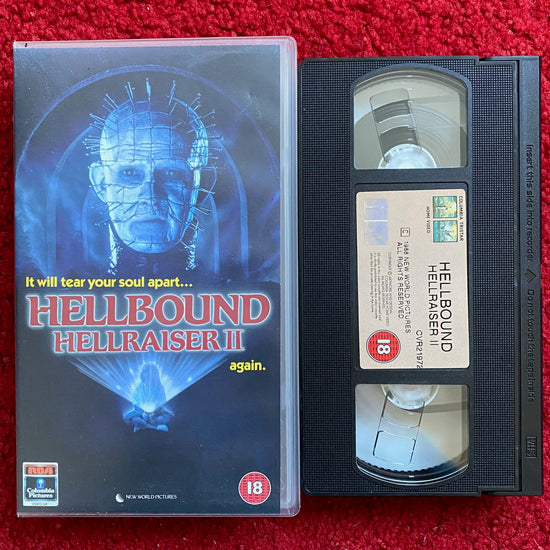 Hellbound: Hellraiser II VHS Video (1988) CVR21972