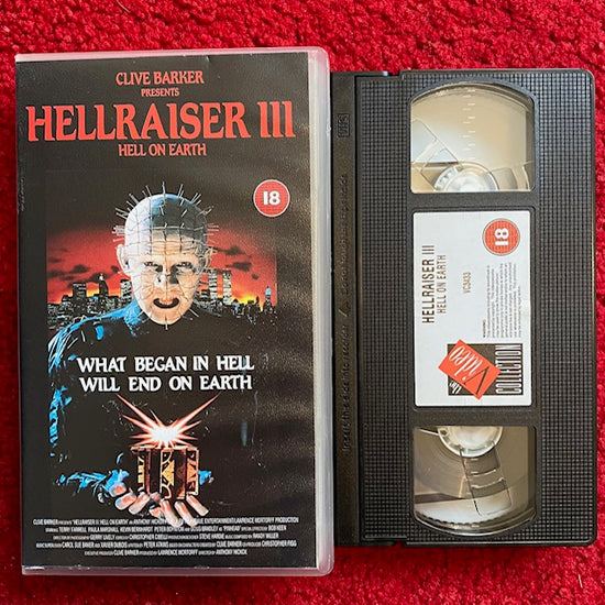 Hellraiser III: Hell On Earth VHS Video (1992) VC3433