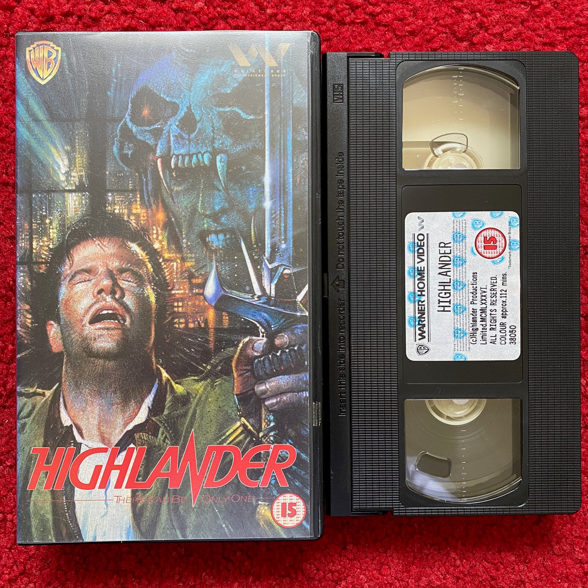 Highlander VHS Video (1986) PES38050 – Horror Stock