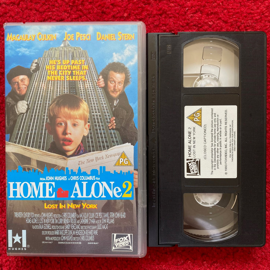 Home Alone 2 VHS Video (1992) 1989