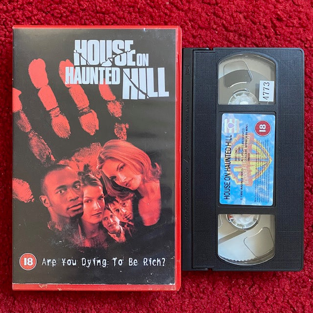 House On Haunted Hill Ex Rental VHS Video (1999) 18018