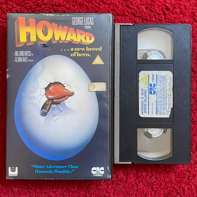 Howard A New Breed Of Hero Ex Rental VHS Video (1986) VHY1225