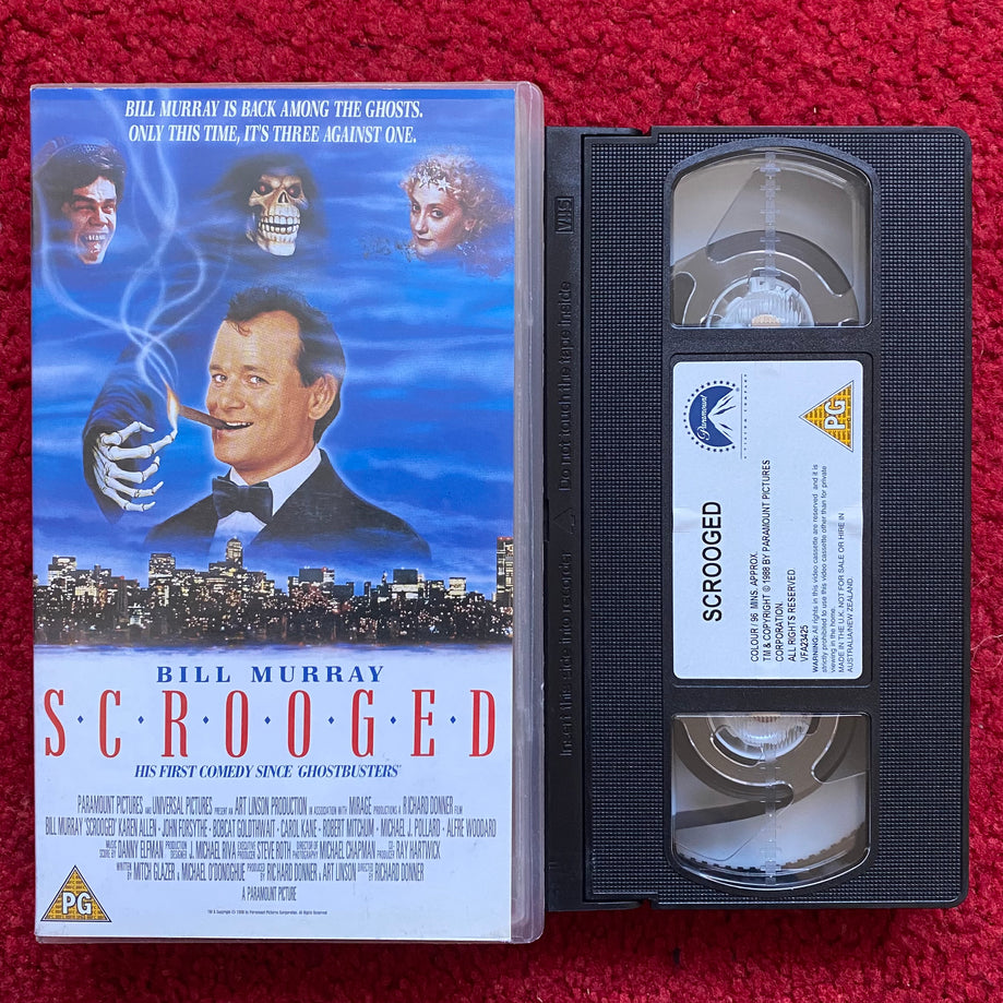 Scrooged VHS Video (1998) BRP0176