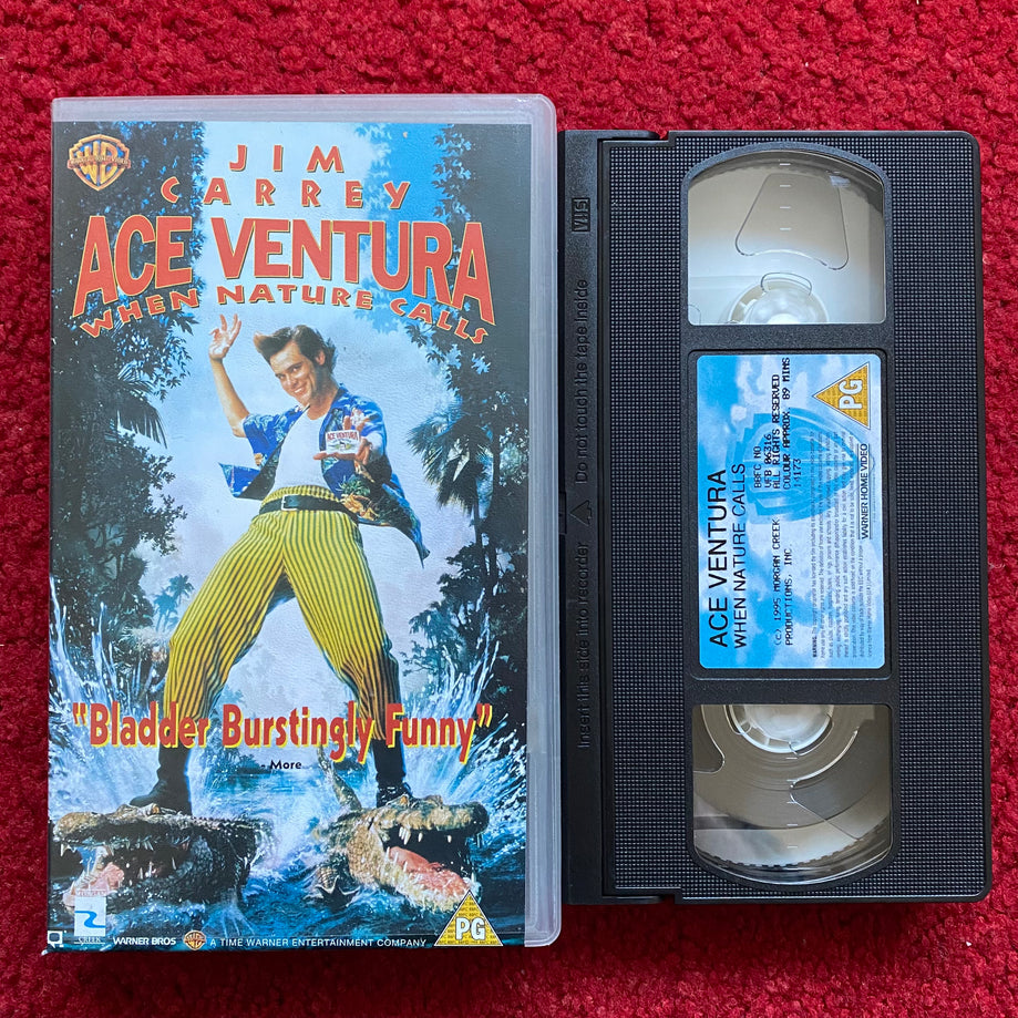 Ace Ventura Pet Detective: When Nature Calls VHS Video (1995) S014173