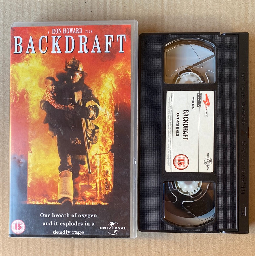 Backdraft VHS Video (1991) 443663
